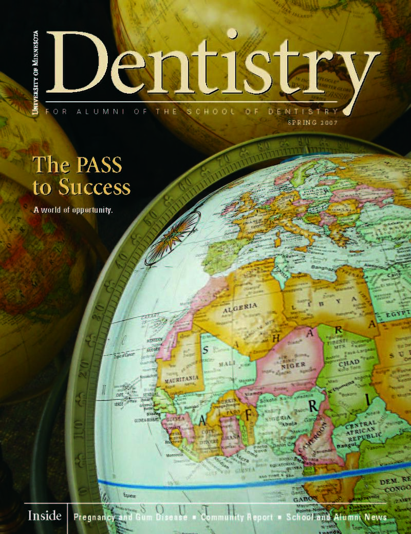 cover of Dentistry magazine Spring 2007